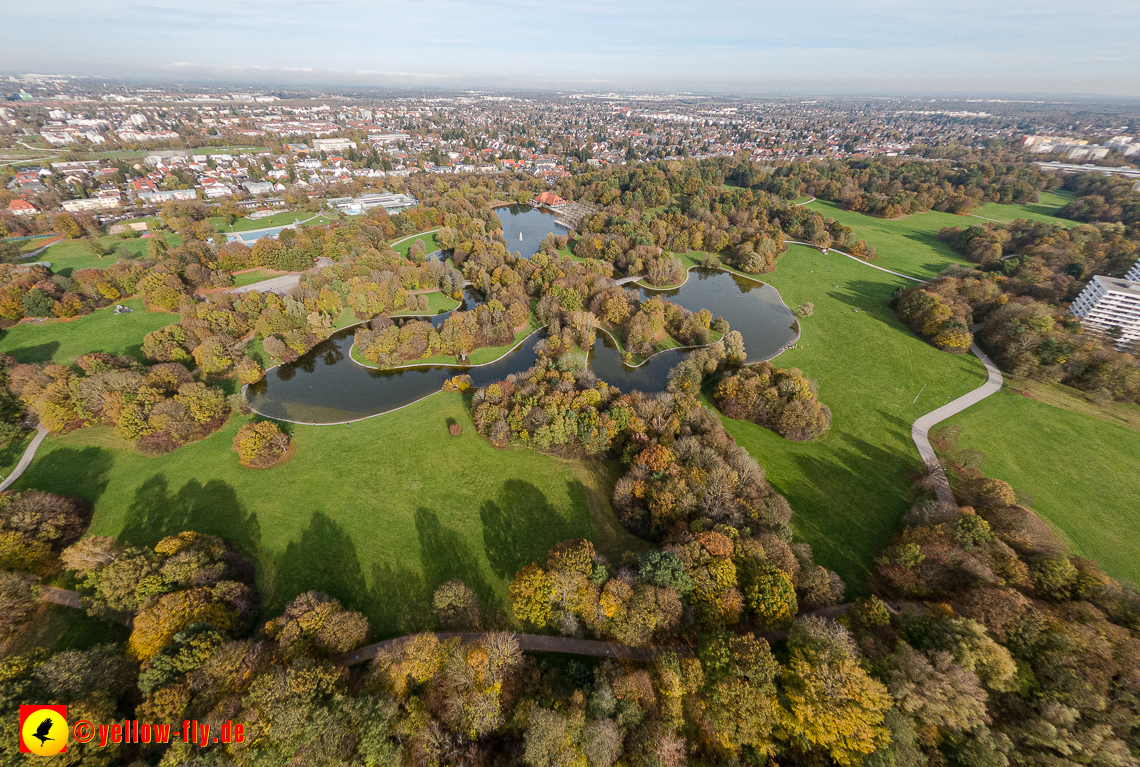 03.11.2022 -  Ostparksee mit Umgebung in Neuperlach